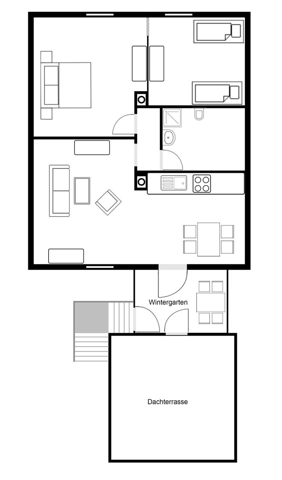 Wohnung Mit Wintergarten فيتموند المظهر الخارجي الصورة